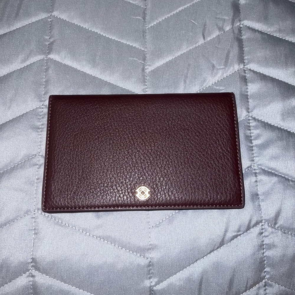 Dagne Dover Maroon Travel Wallet